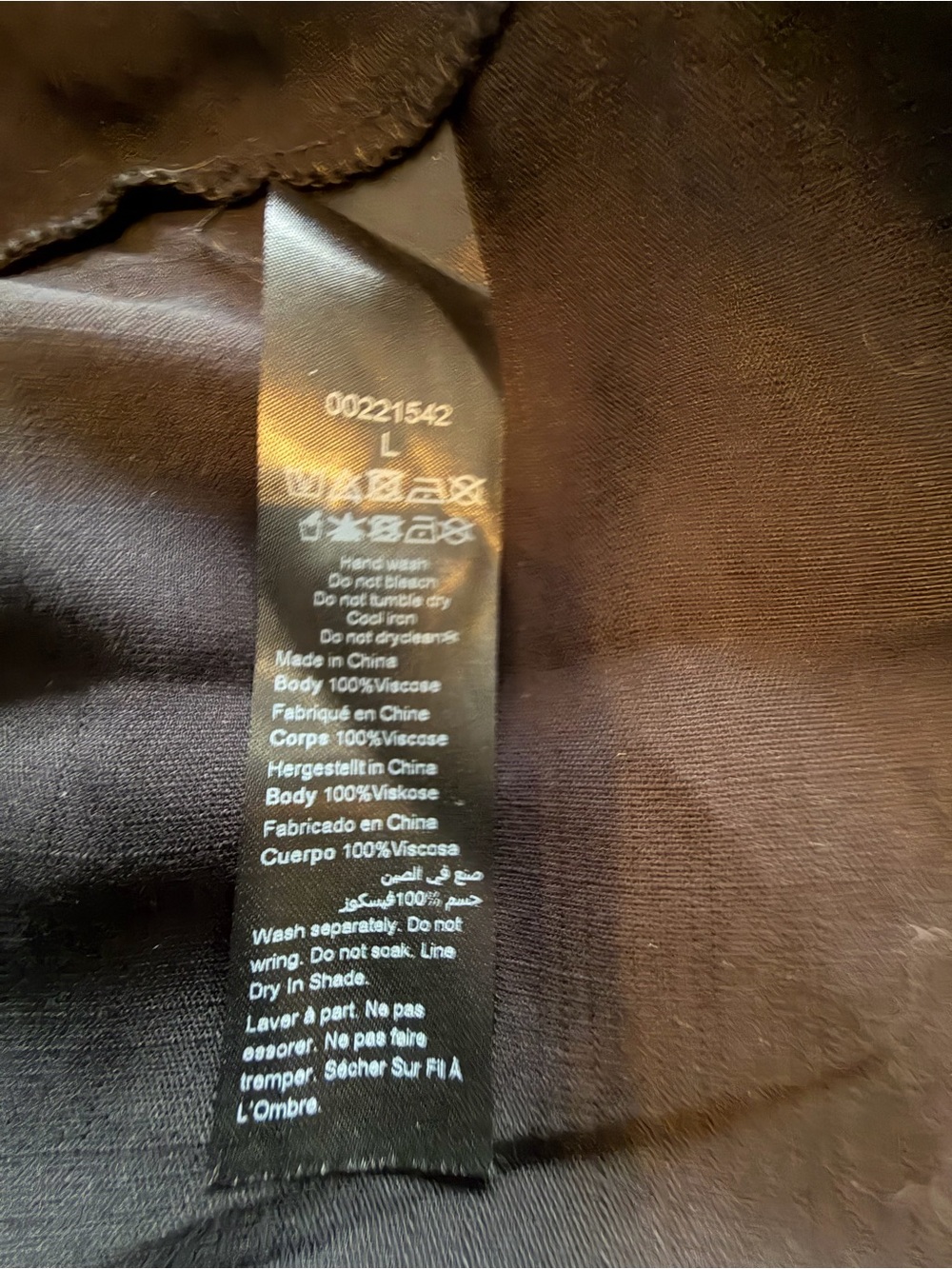 City Chic Black Smocked Ruffle Maxi Dress Plus Size L US 20 - Picture 7 of 7